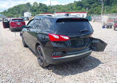 2020 Chevrolet Equinox Awd Premier 1.5l Turbo, пошкодження: Правий зад, Iaai лот 45692506, фото 3 з 16