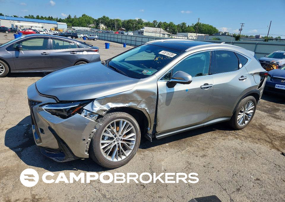 2025 Lexus Nx 350 Luxury, uszkodzenie: Przód, Copart lot 63616336