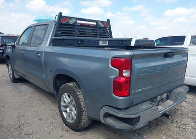 2023 Chevrolet Silverado 1500 4wd  Standard Bed Lt, пошкодження: Затоплення, Iaai лот 45741541, фото 3 з 6