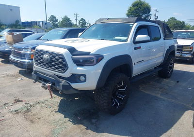 2020 Toyota Tacoma Trd Off-road, Front & Rear damage, Iaai lot 45553621, photo 2 of 17