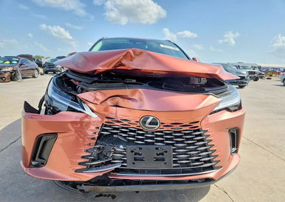 2024 Lexus Rx 350h Luxury, daño Frontal, Copart lote 61731766, foto 5 de 6