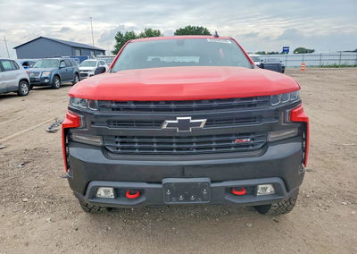 2020 Chevrolet Silverado K1500 Lt Trail Boss, daño Trasero, Copart lote 60668346, foto 5 de 12