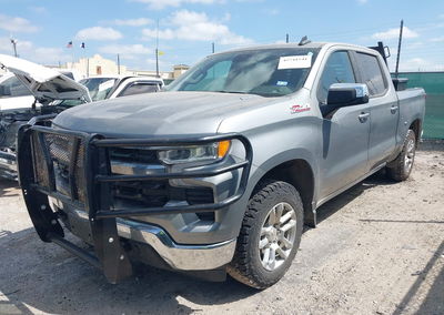 2023 Chevrolet Silverado 1500 4wd  Standard Bed Lt, пошкодження: Затоплення, Iaai лот 45741541, фото 2 з 6