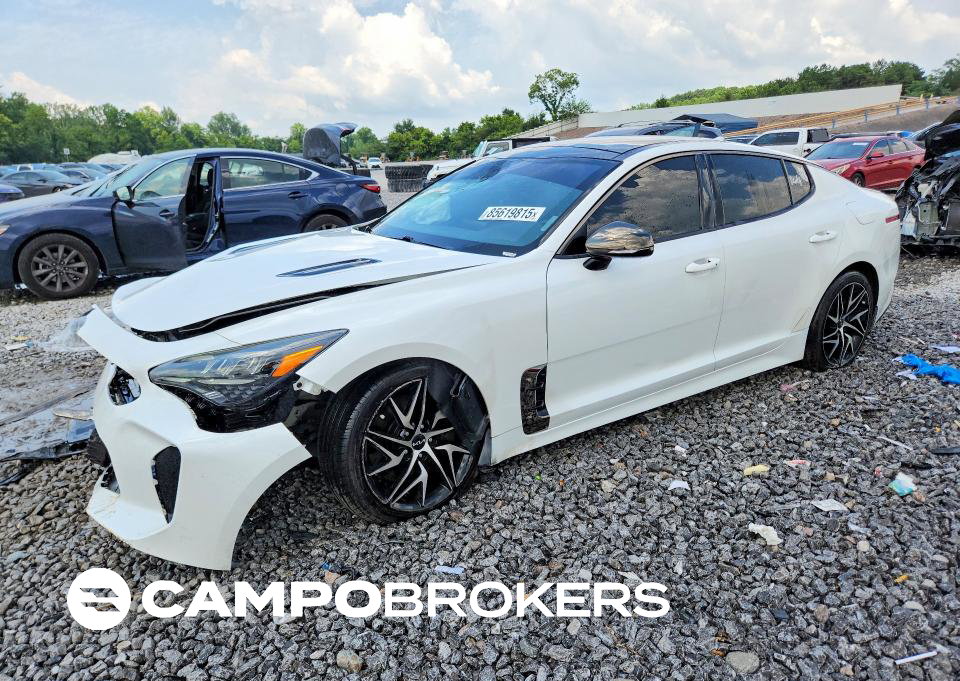 2022 Kia Stinger Gt Line, uszkodzenie: Przód, Copart lot 85619815