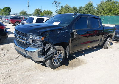 2020 Chevrolet Silverado 1500 4wd  Short Bed Lt, uszkodzenie: Lewy bok, Iaai lot 45015870, zdjęcie 2 z 6