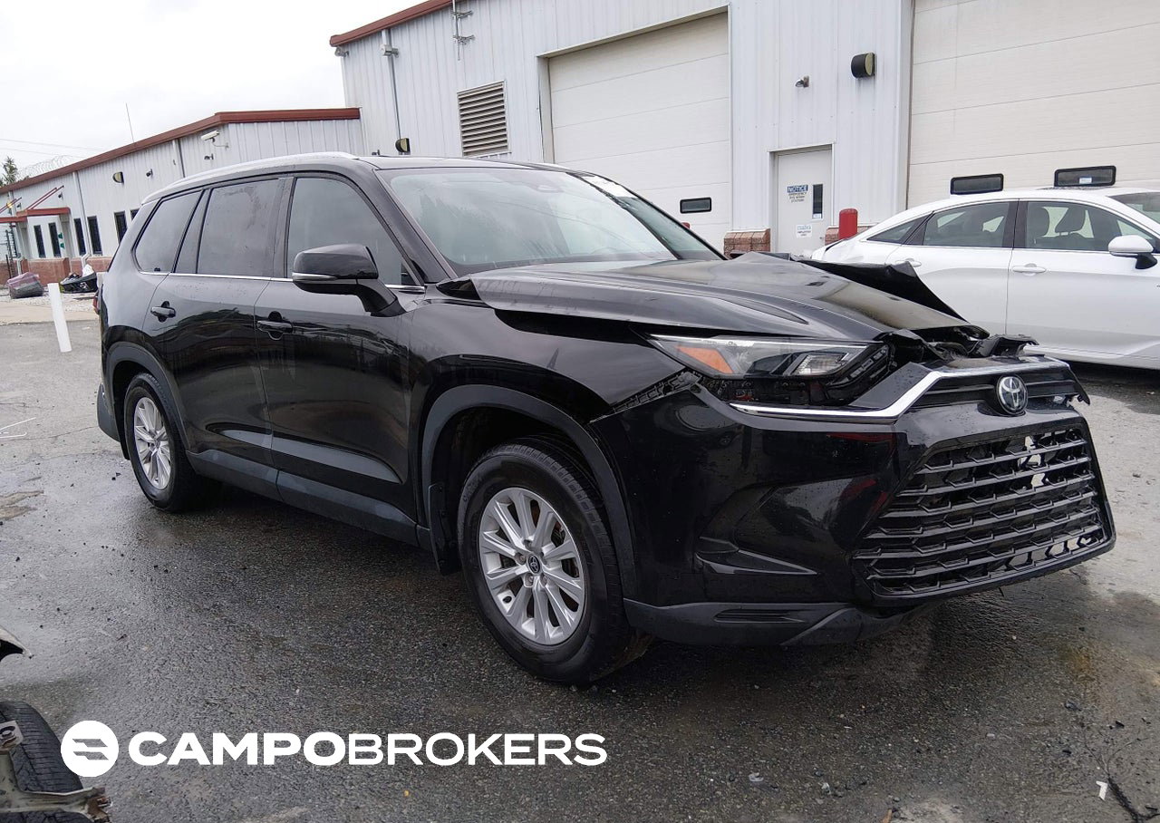 2024 Toyota Grand Highlander Xle, пошкодження: Front & Rear, Iaai лот 45518333