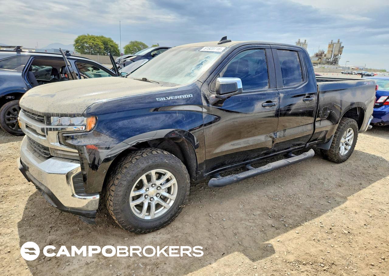 2020 Chevrolet Silverado K1500 Lt, Rear End damage, Copart lot 61920716