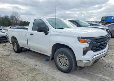 2023 Chevrolet Silverado C1500, daño Trasero, Copart lote 73179445, foto 4 de 6