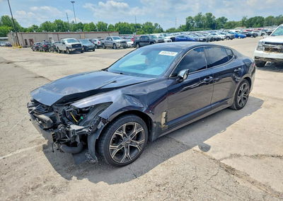 2020 Kia Stinger Gt-line, Front End damage, Copart lot 60635266