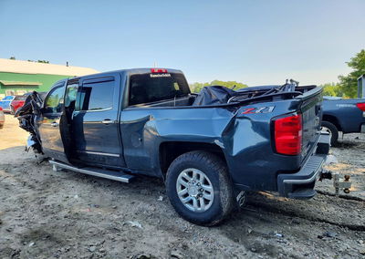 2019 Chevrolet Silverado K2500 Heavy Duty Ltz, Front End damage, Copart lot 74491645, photo 2 of 6