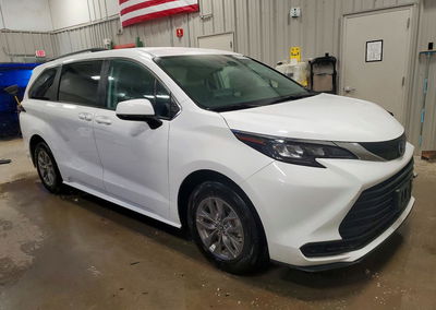 2024 Toyota Sienna Le, пошкодження: Передня частина, Copart лот 57978546, фото 4 з 6