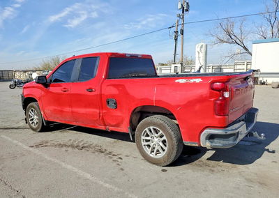 2020 Chevrolet Silverado K1500 Lt, daño Lateral, Copart lote 96190195, foto 2 de 6
