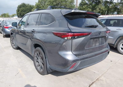 2024 Toyota Highlander Le, пошкодження: Передня частина, Iaai лот 45322931, фото 3 з 6