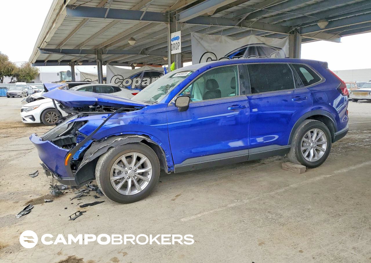 2024 Honda Cr-v Exl, daño Frontal, Copart lote 56849026