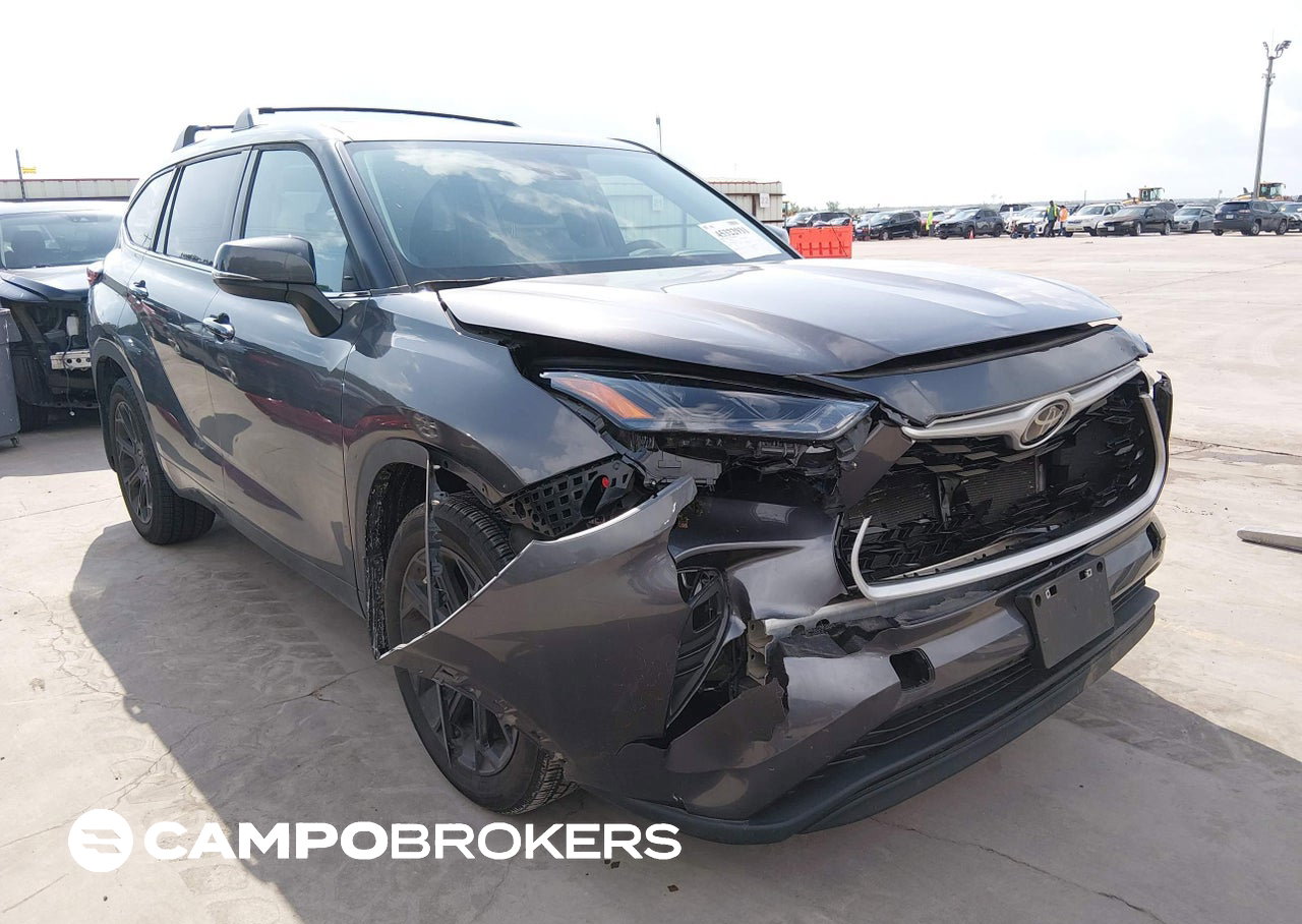 2024 Toyota Highlander Le, пошкодження: Передня частина, Iaai лот 45322931