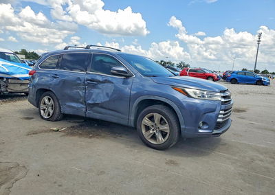2019 Toyota Highlander Limited, uszkodzenie: Bok, Copart lot 59860526, zdjęcie 4 z 6