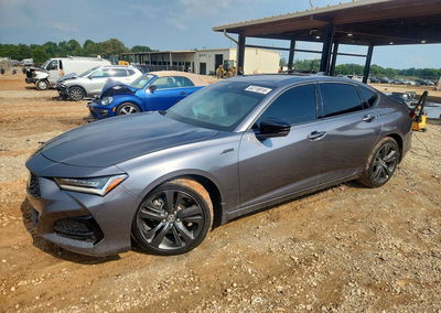2021 Acura Tlx Tech A, Side damage, Copart lot 64118916