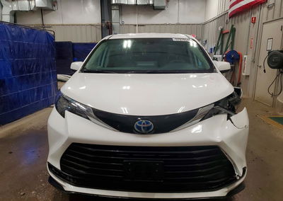 2024 Toyota Sienna Le, пошкодження: Передня частина, Copart лот 57978546, фото 5 з 6