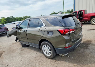 2023 Chevrolet Equinox Lt, Side damage, Copart lot 62786046, photo 2 of 6