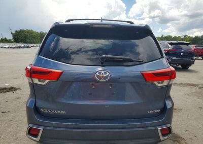 2019 Toyota Highlander Limited, uszkodzenie: Bok, Copart lot 59860526, zdjęcie 6 z 6