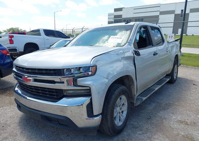 2020 Chevrolet Silverado 1500 2wd  Short Bed Lt, daño Volcadura, Iaai lote 45293626, foto 2 de 6