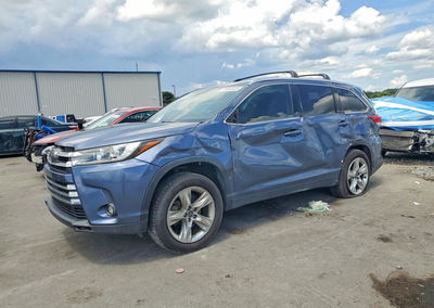 2019 Toyota Highlander Limited, uszkodzenie: Bok, Copart lot 59860526