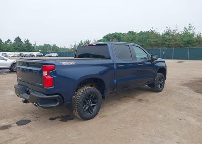 2021 Chevrolet Silverado 1500 4wd  Short Bed Custom Trail Boss, uszkodzenie: Dach, Iaai lot 45601928, zdjęcie 4 z 16