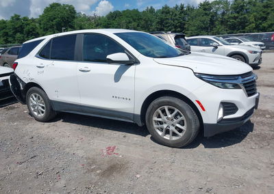 2024 Chevrolet Equinox Awd Lt, Rear damage, Iaai lot 45571746