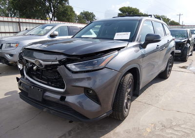 2024 Toyota Highlander Le, пошкодження: Передня частина, Iaai лот 45322931, фото 2 з 6