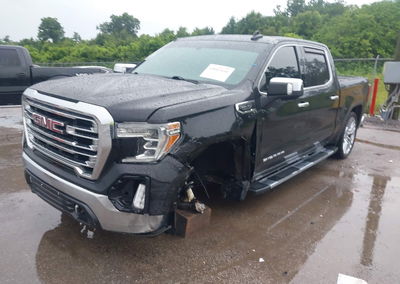 2020 Gmc Sierra 1500 4wd  Short Box Slt, uszkodzenie: Lewy przód, Iaai lot 45603440, zdjęcie 2 z 17