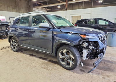 2023 Hyundai Venue Limited, daño Frontal, Copart lote 59745576, foto 4 de 6