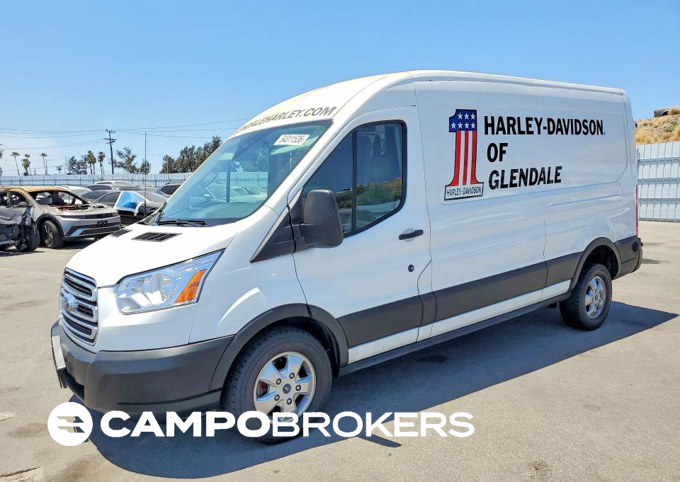 2019 Ford Transit 250 Delivery Van, Front End damage, Copart lot 54311536
