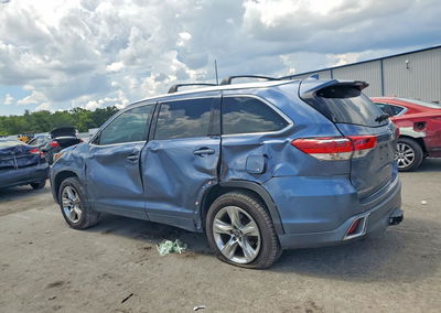 2019 Toyota Highlander Limited, uszkodzenie: Bok, Copart lot 59860526, zdjęcie 2 z 6