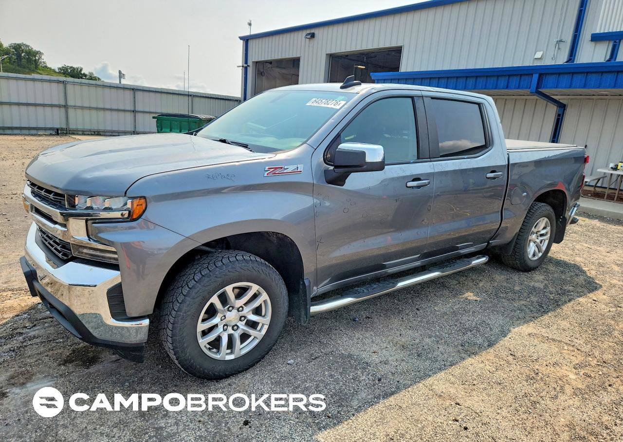 2020 Chevrolet Silverado K1500 Lt, Hail damage, Copart lot 64578276