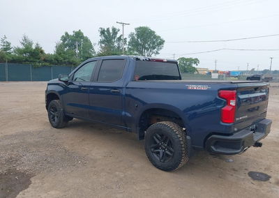 2021 Chevrolet Silverado 1500 4wd  Short Bed Custom Trail Boss, uszkodzenie: Dach, Iaai lot 45601928, zdjęcie 3 z 16