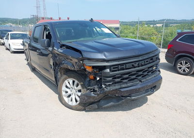 2023 Chevrolet Silverado 1500 4wd  Short Bed Custom, Right Rear damage, Iaai lot 45641108