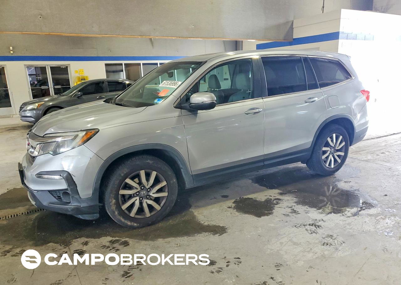 2020 Honda Pilot Exl, uszkodzenie: Przód, Copart lot 61536996