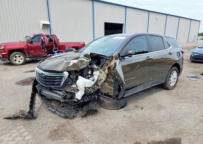 2023 Chevrolet Equinox Lt, daño Lateral, Copart lote 62786046