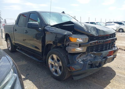 2020 Chevrolet Silverado 1500 2wd  Short Bed Custom, Engine Damage damage, Iaai lot 45441506