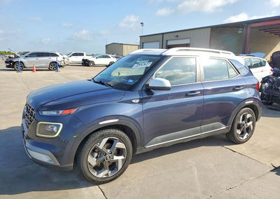 2023 Hyundai Venue Limited, daño Lateral, Copart lote 64326266