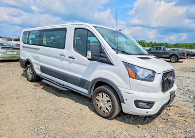 2024 Ford Transit T-350, Side damage, Copart lot 64077046, photo 4 of 13