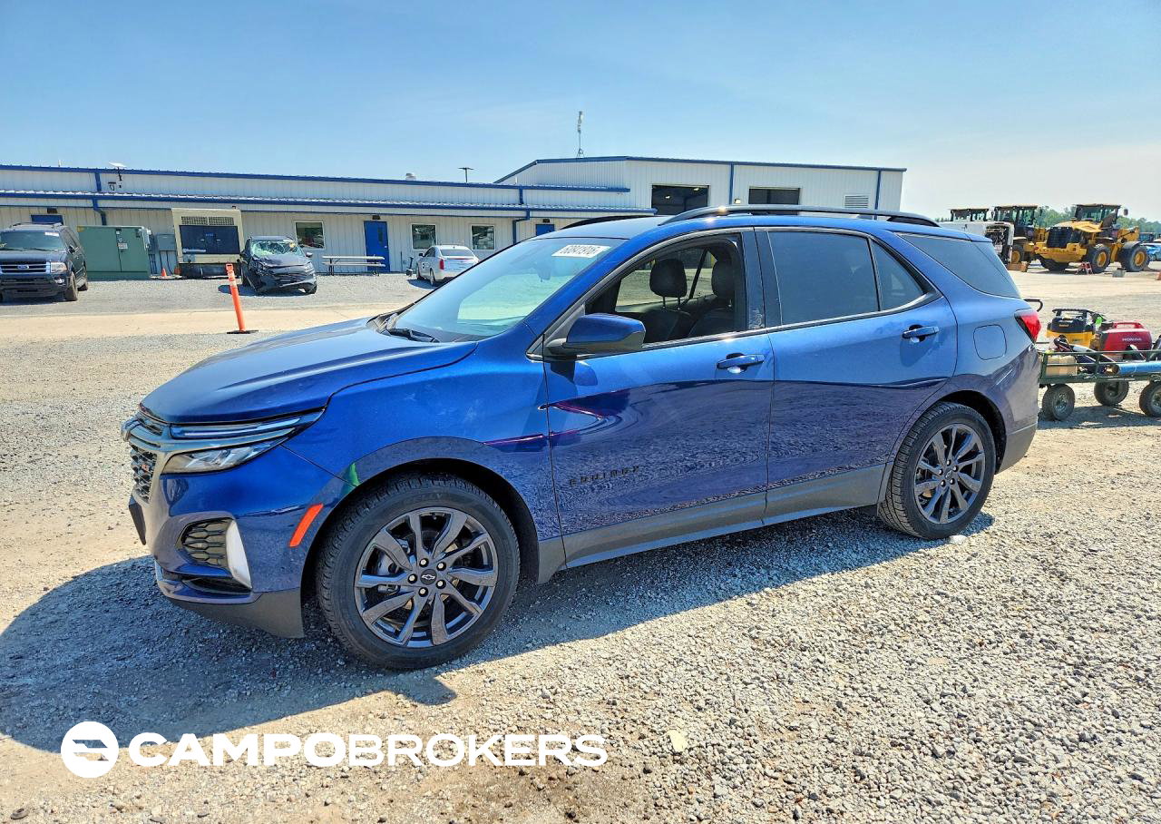 2022 Chevrolet Equinox Rs, uszkodzenie: Przód, Copart lot 60841916