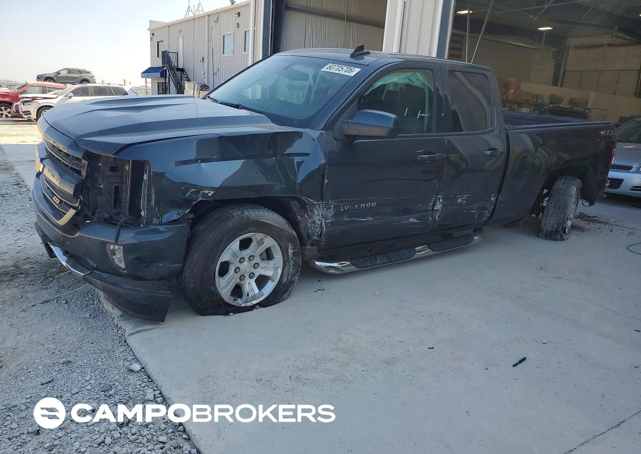 2019 Chevrolet Silverado Ld K1500 Lt, Front End damage, Copart lot 60705706