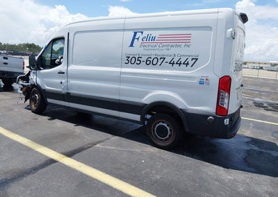 2020 Ford Transit-250, пошкодження: Лівий перед, Iaai лот 45725526, фото 3 з 6