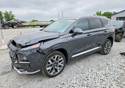 2023 Hyundai Santa Fe Calligraphy, uszkodzenie: Przód, Copart lot 65002506