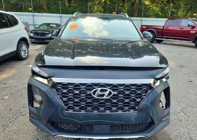 2019 Hyundai Santa Fe Limited 2.4l, Front End damage, Copart lot 62668976, photo 5 of 12