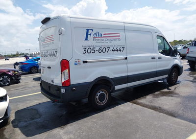 2020 Ford Transit-250, пошкодження: Лівий перед, Iaai лот 45725526, фото 4 з 6