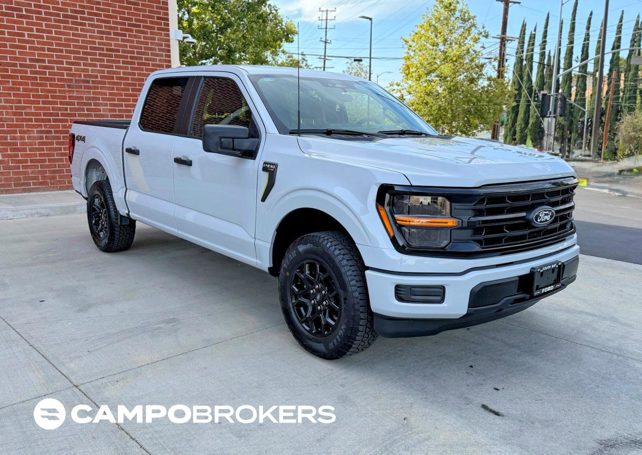 2025 Ford F150 Stx, daño Abolladuras/rayones menores, Copart lote 65766196
