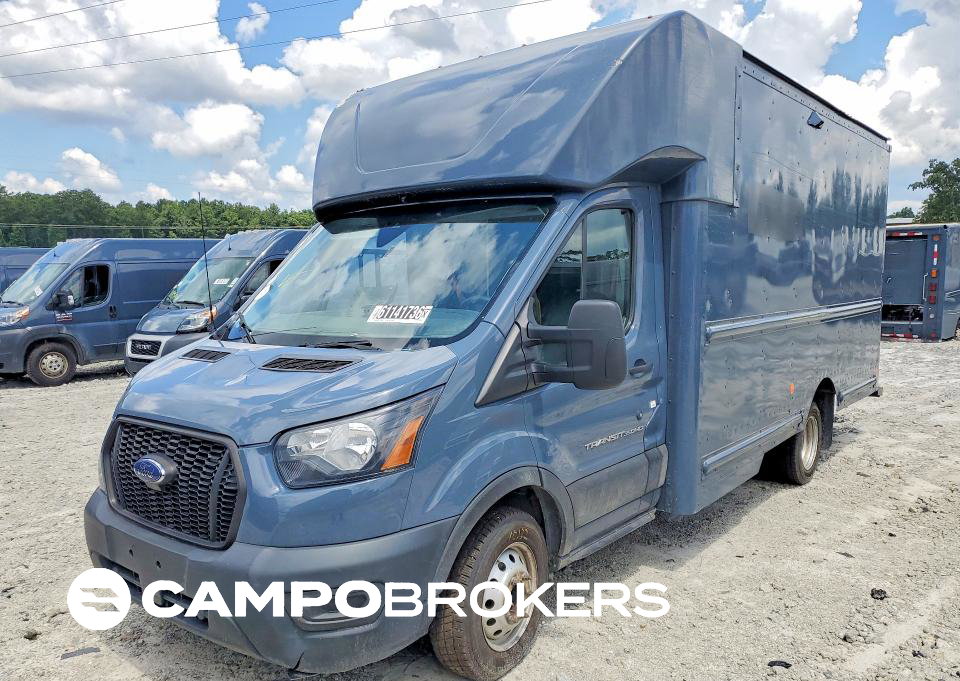 2021 Ford Transit Delivery Truck, пошкодження: Дах, Copart лот 61141736