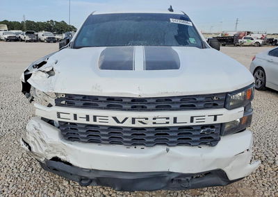 2022 Chevrolet Silverado Ltd C1500 Custom, daño Frontal, Copart lote 64235806, foto 5 de 13